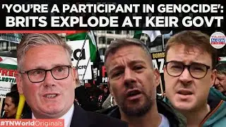 'Participant in Gaza Genocide': UK Protesters Surround Defence Ministry Over RAF Spy Flights | Watch