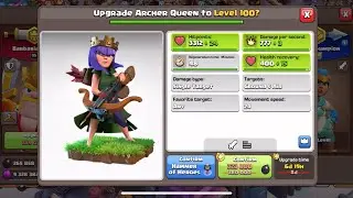 Archer Queen level 100 MAX - Clash of Clans