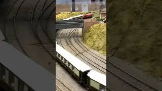 Top & Tailed Class 67 on Pullman Train #hornby #modelrailway #class67 @crawleymodelrailwaysociety