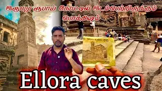 ஒரே மலையில் செதுக்கப்பட்ட மிகப்பெரிய பொக்கிஷம் 😱 Ellora caves/எல்லோரா குகைகள்