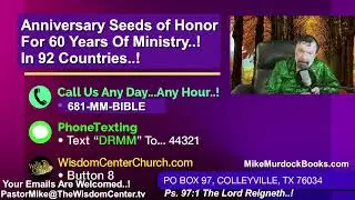 Thurs, Jan. 15 - Wisdom Quotes With Mike Murdock..!!