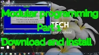 MODULAR PROGRAMMING PART 1