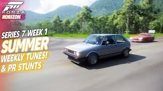 Series 7 Week 1 - Summer Weekly Tunes + PR Stunts Guide | Festival Playlist | Forza Horizon 5