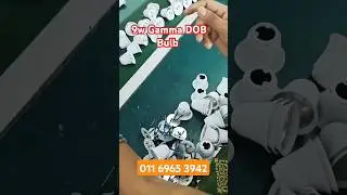9w Gamma DOB led bulb || led manufacturing process #ledbulb #anlux