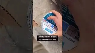 Aluminum Foil Butyl Tape for Cement Crack Repair | Waterproof & Durable Solution