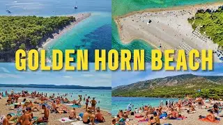 Zlatni Rat Beach in Croatia: From Empty Paradise to Packed Hotspot 🌴✨ | Stunning Drone Views!