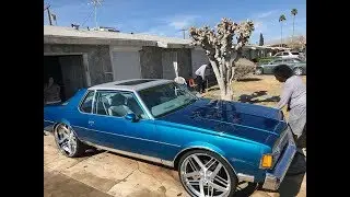 1977 Caprice Aerocoupe tucking 26&rsquo;s