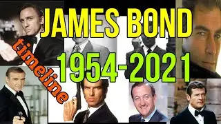 James Bond: 1954-2021 timeline & profiles