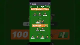 Mi vs RR #tataipl2024 #dream1team #today