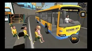 School Bus Driver Simulator 2018 City Fun Drive  Android Gameplay FHD