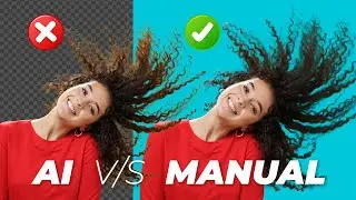Easy hair selection in Photoshop : Precise Techniques !