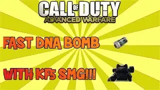 Fast Solo Dna Bomb with kf5 smg (Call Of Duty Advanced Warfare)