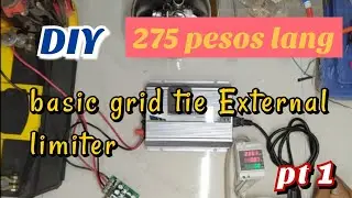diy grid tie external limiter pt1