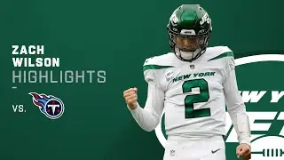 Zach Wilson Best Plays From 297-Yd Game | NFL 2021 Highlights