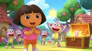 Dora Followed a Path of Shiny Seashells | Kids Songs & Nursery Rhymes