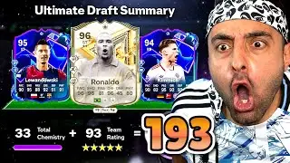 96 ŞİŞKO RONALDO İLE 😱 193 DRAFT D&Uuml;NYA REKORU KIRDIK 2025 ! 126 DRAFT !