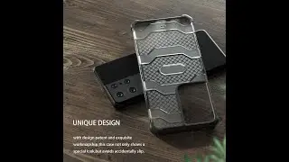 Restoo Hard Cover Case, One Of The Most Unique Looking Case For The Samsung Galaxy S21 Ultra 5G!