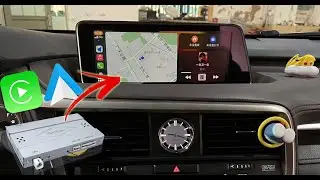 Lexus enform wireless carplay android auto screen mirror link interface RX350 RX450h ES350 LX570 etc