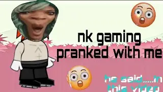 Nk Gaming Prank On Me 🥲🥲 || In Mini Militia Classic | #prank