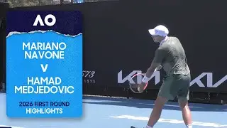 Mariano Navone v Hamad Medjedovic Highlights | Australian Open 2026 First Round