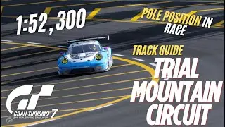 Gran Turismo 7: Trial Mountain Circuit Track Guide /Porsche 911 RSR (991) '17