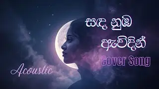 සඳ නුඹ ඇවිදින් | Acoustic Cover | Miyuru Sara | Heart Touching Sinhala Love Song 🌙🎸