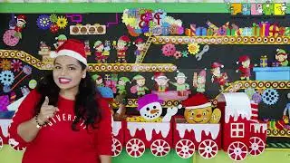 The Elves Song | Christmas Song for Kids | Back Counting | Real Learning Songs by PLUTO Play School