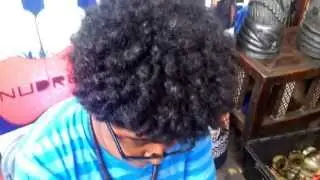 Nice afro to nice style!!!!