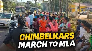 Locals Assemble at Merces Church, Proceed to MLA Rudolf Fernandes&rsquo; House