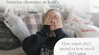 I accidentally found a 50% off clearance at Kohl’s🇬🇧🇺🇲🤯