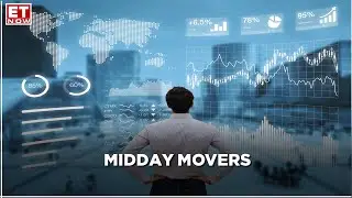 Benchmark indices trade lower amid volatility; Banks under pressure | Midday Movers in trade