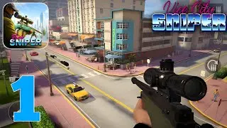 Vice Sniper: Crime Shooting 3D Gameplay Walkthrough Part 1 (iOS, Android)