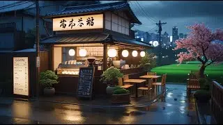 Old-School Coffee Shop Rain Ambience 🌧️ Lofi Beats from the 80s Study Soundtrack