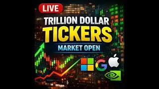 LIVE STREAM | Trillion Dollar Tickers &mdash; Pre-Market Levels, Opening Bell, Market News & Motivation