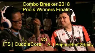 AI PepperBeef2Spicy vs ITS | CuddleCore - Combo Breaker 2018. Tekken 7, Pools Winners Finals