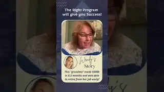 Grandma Makes over $500k in 8 months with our Program!