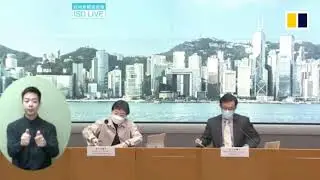 WATCH LIVE: Latest coronavirus update from Hong Kong