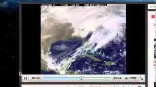 SNOWSTORM FROM SPACE
