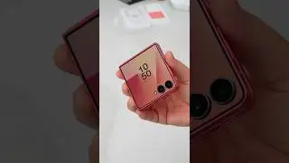 Coral Red Samsung Galaxy Z Flip 7 Unboxing: Wow
