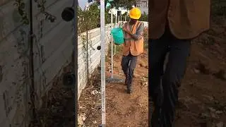 Fencing pole #solarfencing #solar #insulators #concretechemicalmall #shorts