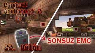 İLK CREATİVE EŞYA | Project Architect 2 |  Modlu Minecraft T&uuml;rk&ccedil;e B&ouml;l&uuml;m 22