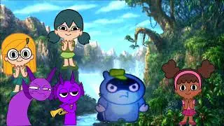 Prehistoric monsters durple crimzon duper dragon friends and dogday and catfeine angry