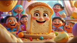 Sweet Soft Bread So Warm and Light | Yummy Kids Rhyme | Rhyme Land