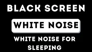 White Noise Dark Screen Sleep, Relax, Study 10 Hours