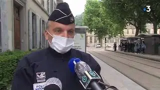 Déconfinement : premiers contrôles du port du masque dans les transports en commun de Grenoble