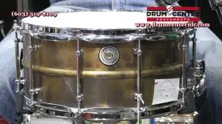 Taye MetalWorks Vintage Brass Snare Drum 6.5x14