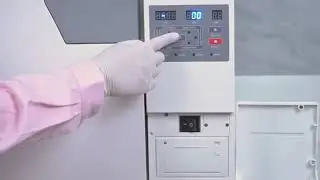 Autoclave with printer