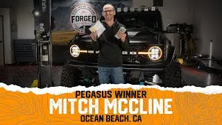 This Guy Just WON a $130K Bronco! Mitch Mccline out of Ocean Beach, CA takes home Pegasus