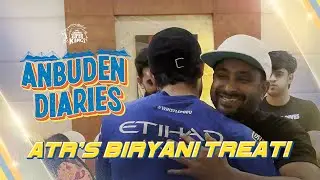 When in Hyderabad! - ATR&rsquo;s biryani feast | Anbuden Diaries | IPL 2024