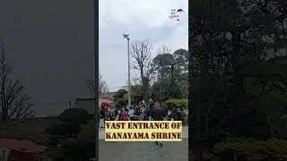 Vast entrance of Kanayama Shrine in Tokyo 2023 #thearcturn #shorts #ytshorts | TheArcTurn